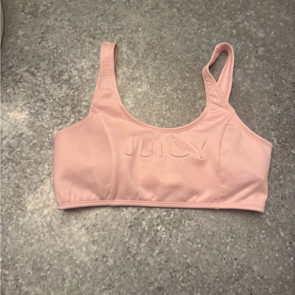 Juicy Couture Other - Juicy Couture Light Pink Sports Bra Top – Size M